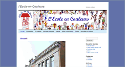 Desktop Screenshot of ecoleencouleurs.be